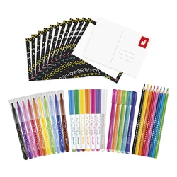 Výtvarný kufrík Coloring Box Janod 42 dielov J07419