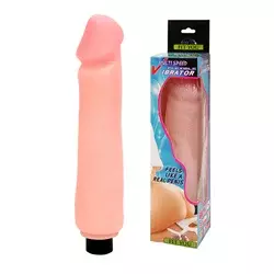 Vibrator Multi Speed Flexible, 23.5cm, Boja kože