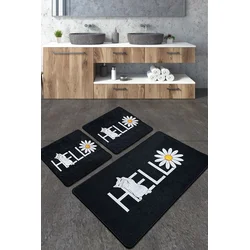 Lessentiel Maison Set 3 prostirke za kupatilo Šareni