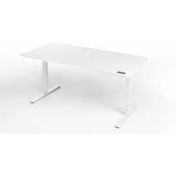 YAASA električno nastavljiva pisalna miza Desk Pro bela, 160x80 cm