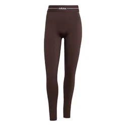 ADIDAS PERFORMANCE Športne hlače Hyperglam temno rjava / bela