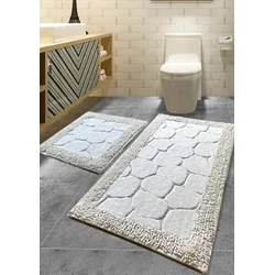 Lessentiel Maison Kupatilski otirač Stone, 2 komada, Bež