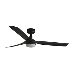 FARO 33815WT1S- LED prigušiva ventilator PUNT M 18W/230V CCT prečnik 132 cm crna WT + daljinski upravljač