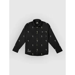 The Dudes Tiny Flowers Shirt black