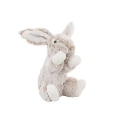 Uni-Toys Plišasti zajec bež barve 20 cm