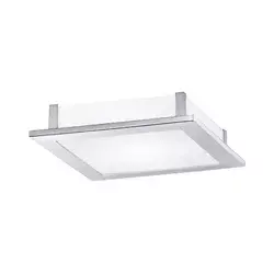 Eglo 31896 - Stropno svetlo AURIGA 4xE14/25W/230V 30x30 cm matirani hrom
