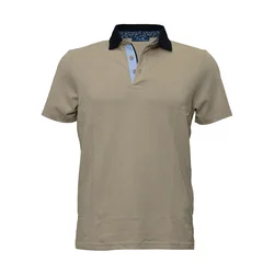 F.K. moška polo majica Modern Elegance bež