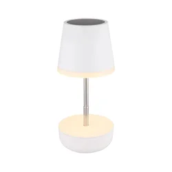 Globo 36638W - LED solarna lampa 10xLED/0,06W/3V IP44 bela