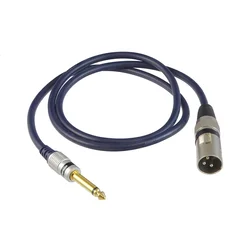 Kabel XLR(m) - Jack 6,3(m) mono MK34 1,5 m