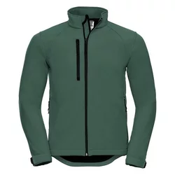 Green Mens Soft Shell Russell Jacket
