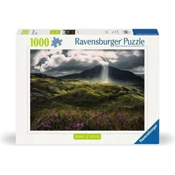 Ravensburger Puzzle Moč narave: Skrivnostne gore 1000 kosov