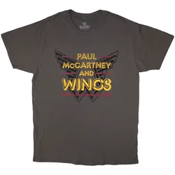 Paul McCartney Wings Over America 76 Charcoal Grey L Majica