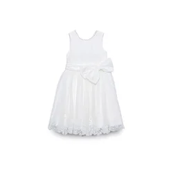 Abel & Lula Elegantna obleka 5051 Bela Regular Fit