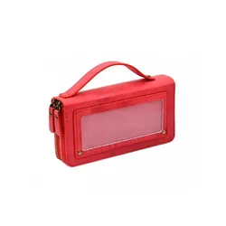 Pola Futrola novcanik za Samsung N910 Note 4 crvena