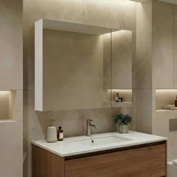 HANAH HOME Ormarić sa ogledalom Nuvola 80 v2 741