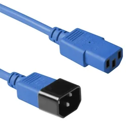 Napajalnik kabel moder C14 na C13, 3M