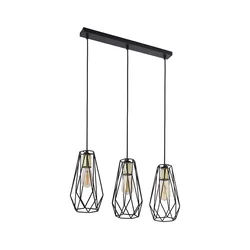 Luster na sajli LUGO 3xE27/15W/230V