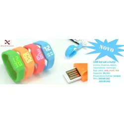 USB memorija sa satom 2Gb pink