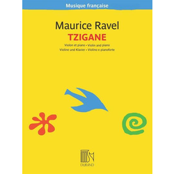 RAVEL:TZIGANE VIOLIN AND PIANO