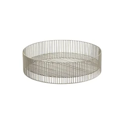 SERAX Metal Sculptures Košara 40x40 cm, siva