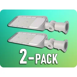LED ulična svetiljka SAMSUNG CHIP LED/50W/230V 4000K IP65 siva