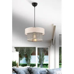 Opviq Luster Ero, 30x30cm, Krem-srebrne boje