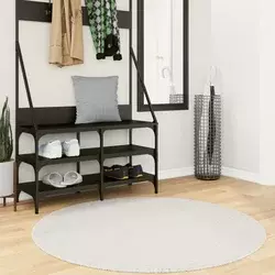 Tepih OVIEDO kratkih vlakana krem O 100 cm
