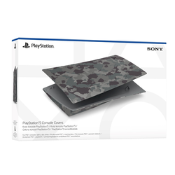 Maska za Playstation 5 konzole Grey Camouflage - PS5 Cover