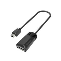 HAMA adapter USB-OTG, Mini-USB utikač - USB utičnica, USB 2.0, 480 Mbit/s