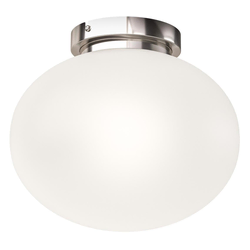 Open Design OR81169-Plafonsko svetlo PALLA 1xE27/12W/230V prečnik 40 cm sjajni hrom