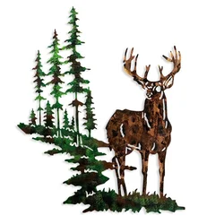 Wallity 930DYU1216 Zidna dekoracija Deer 2, 65x79cm