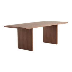 Jedilna miza v orehovem dekorju 90x210 cm Aspelund – Jotex