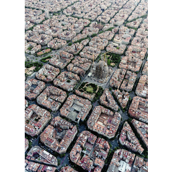 Ravensburger - Puzzle Barcelona from above - 1 000 kosov