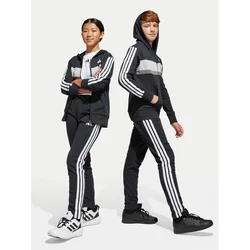 ADIDAS KOMPLET TRENERKA J 3S TIB FL TS BLACK/WHITE/GRETWO DJEČACI