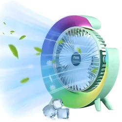 Stoni ventilator sa LED svetlom