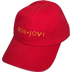 Bon Jovi Original Logo Red UNI
