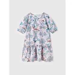 Reima Vsakodnevna obleka Angervo 535066 Roza Regular Fit