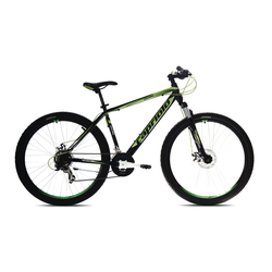 Capriolo bicikl mtb oxygen 26/21ht crna-zelena