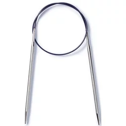 PRYM Circular Knitting Needles Brass 100cm/2,5mm Silver