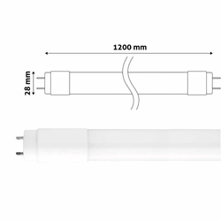 LED žarnica – sijalka cevna T8 G13 120 cm 18W 120lm/W high lumen nevtralno bela 4000K steklo