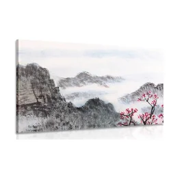 Slika tradicionalna kitajska slika pokrajine - 40x30