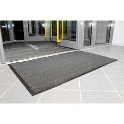 Vyna-Plush podloga 60x90cm črna/jeklo