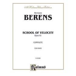 BERENS:SCHOOL OF VELOCITY OP.61 COMPLETE