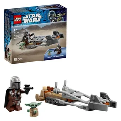 LEGO Mandalorijanac i Grogu brzinski motocikl 75436