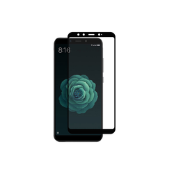 Kaljeno zaščitno steklo 5D Full cover za mobilni telefon Xiaomi Mi A2 Black