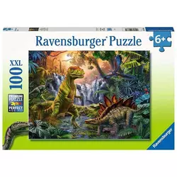 Ravensburger puzzle (slagalice) 100pcs Dinosaurusi u dzungli RA12888