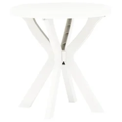 Vidaxl Bistro miza O70 cm plastika