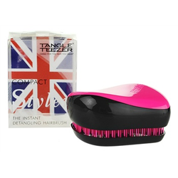 Tangle Teezer Compact Styler glavnik za lase (Pink Sizzle Instant Detangling Hairbrush) 1 pcs