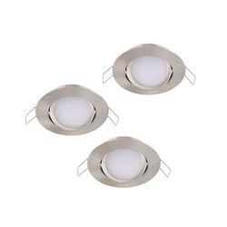 Eglo 32806 - SET 3x LED ugradna svetla MUNIZ 1xLED/6W/230V