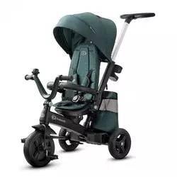 Kinderkraft Tricikl Easy Twist 2U1, Petrolej